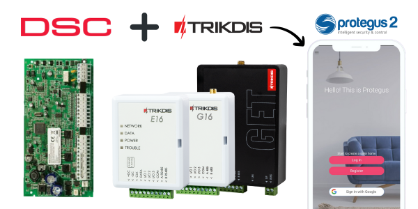 Installationsanleitung für TRIKDIS Kommunikator + DSC Alarmanlage